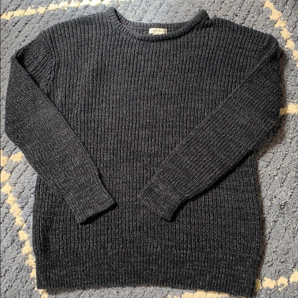 Black Knit Sweater